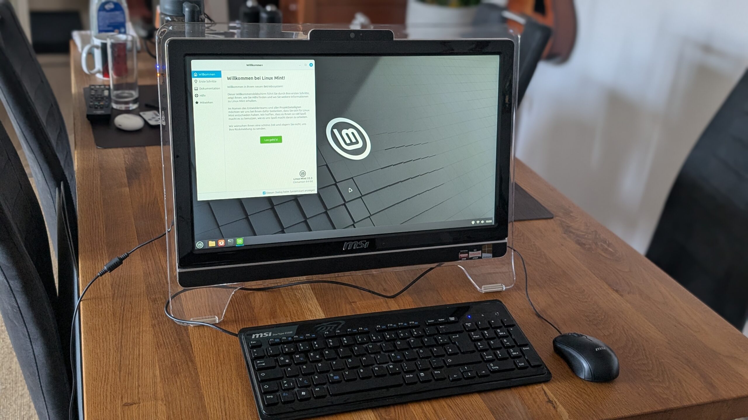 MSi All-in-One PCs mit Linux Mint