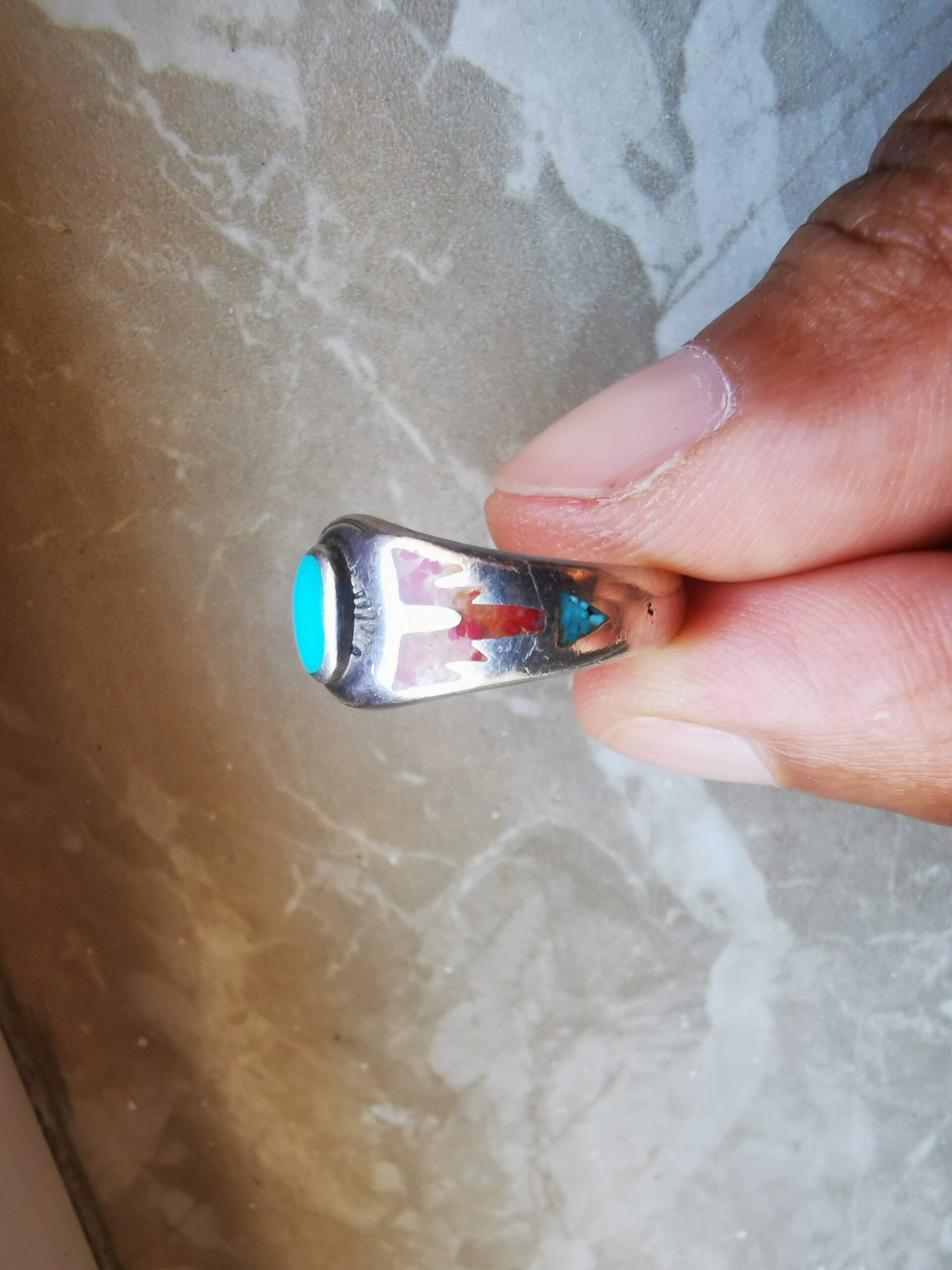 Indianerring 925er Sterlingsilber – Bild 2