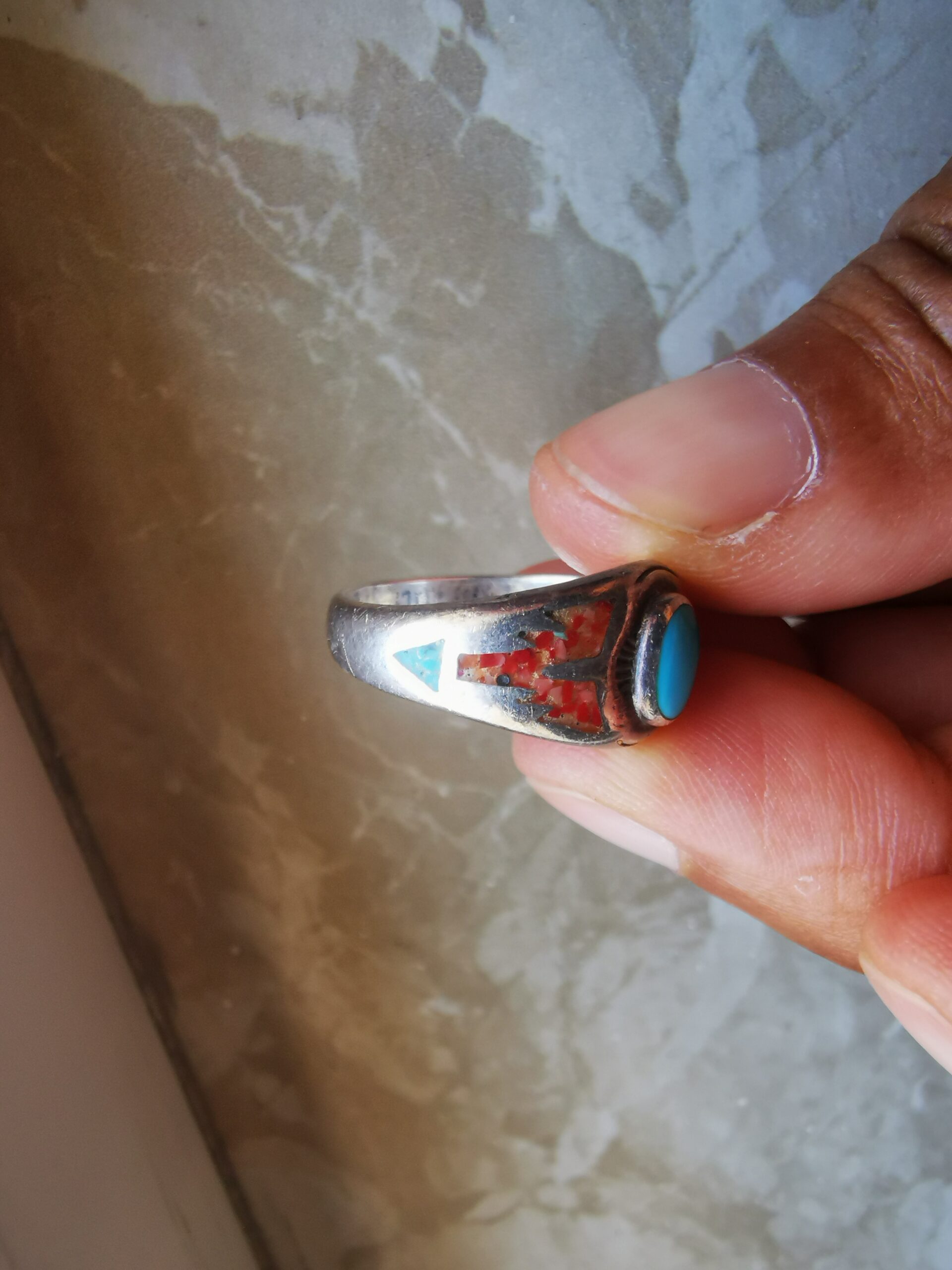 Indianerring 925er Sterlingsilber – Bild 3