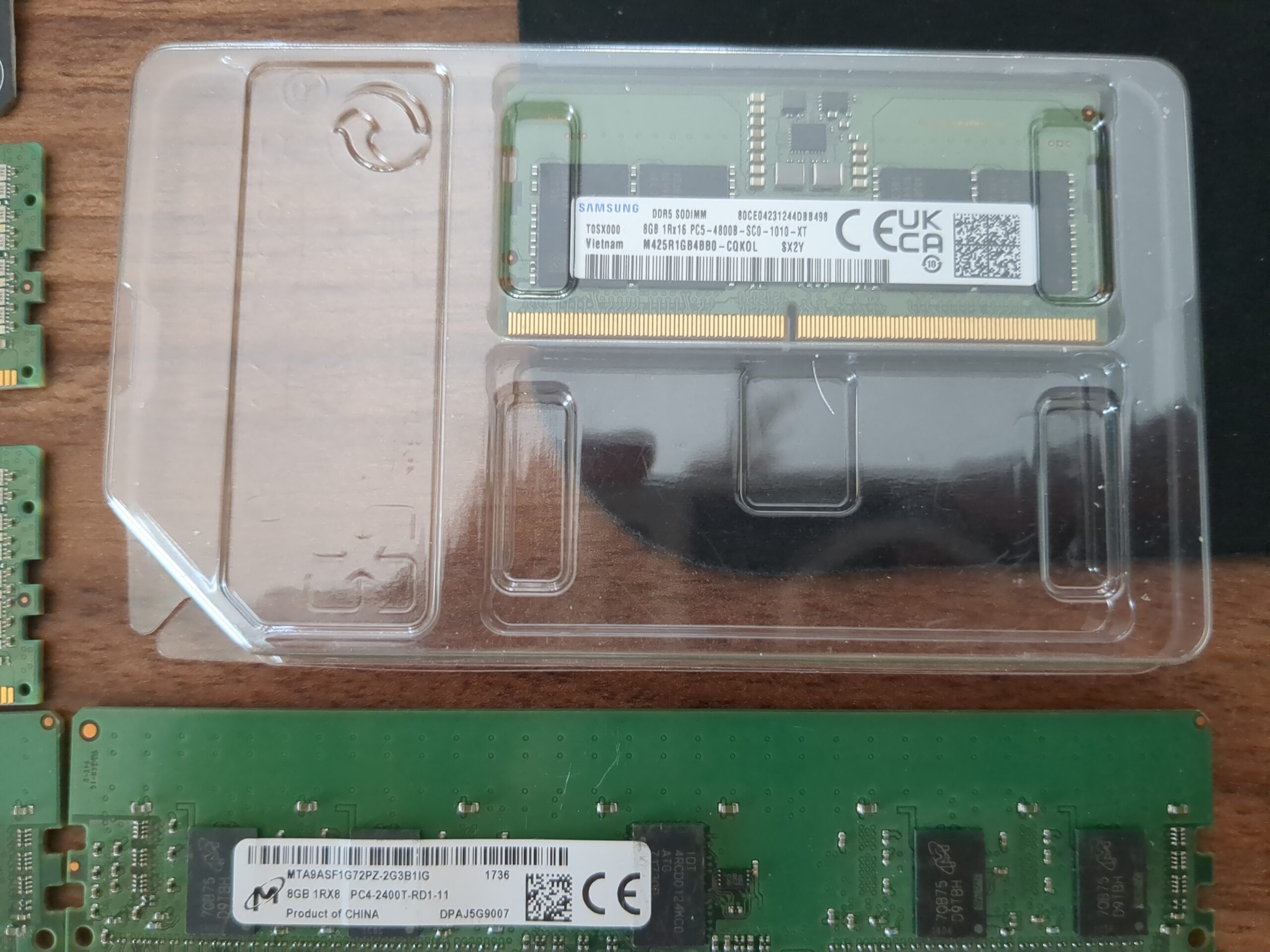 Diverse NVME Speicher & RAM Riegel – Bild 4