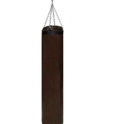 Boxsack gebraucht, 1,85 hoch, Leder, bis 90kg befüllbar.