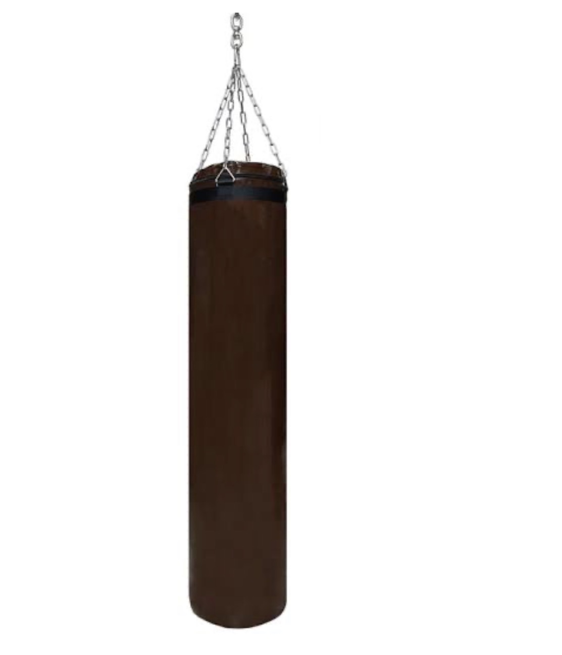 Boxsack gebraucht, 1,85 hoch, Leder, bis 90kg befüllbar.