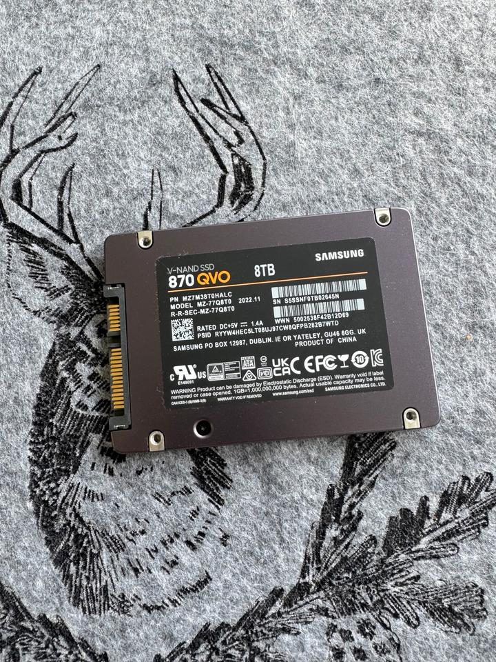 Samsung 870 QVO 8TB SSD Festplatte – Bild 2