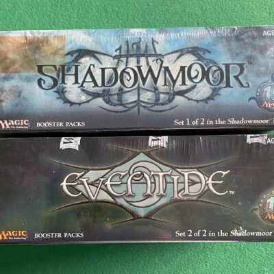 Magic the Gathering Set Shadowmoor Block Displays OVP engl.