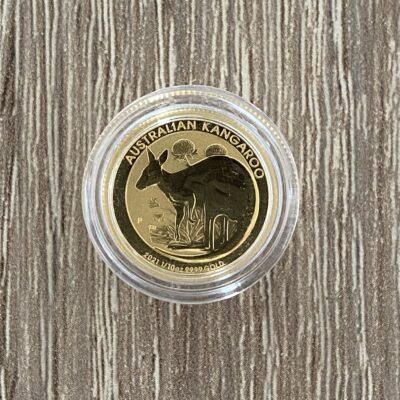 1/10 Unze Gold Känguru Nugget 2021