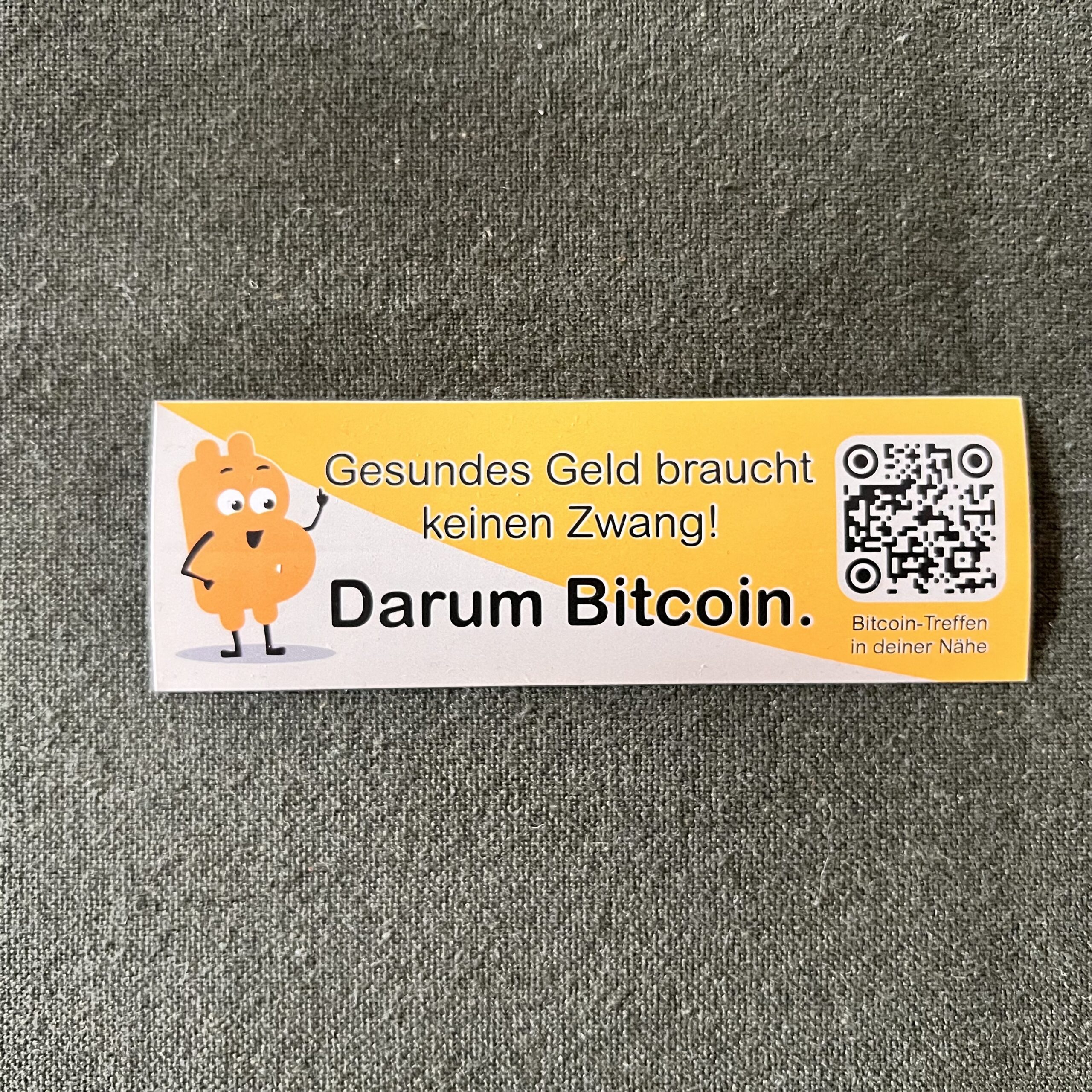 Bitcoin Sticker - Outdoor Aufkleber – Bild 2