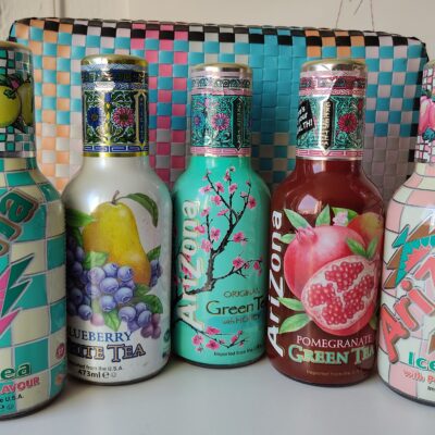 Arizona Iced Tea 5er Set *Ungeöffnet* Glas | Vaporwave Yung Lean